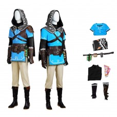 The Legend of Zelda Tears of the Kingdom Male Cosplay Costumes Link Halloween Outfits