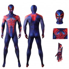 2099 Miguel O'Hara Spiderman Cosplay Costumes Spider-Man Across the Spider-Verse Jumpsuit