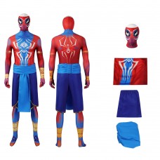 2023 Spider-Man Across The Spider-Verse Jumpsuit India Pavitr Prabhakar Cosplay Costumes