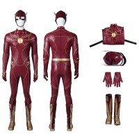 The Flash Halloween Cosplay Costumes High Quality Barry Allen Halloween Suit  