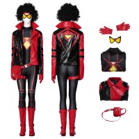 Spider-Woman Cosplay Costumes Spider-Man Across the Spider-Verse Halloween Jumpsuits  