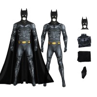 The Flash Cosplay Costumes Ben Affleck Version Batman Jumpsuit  