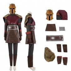 The Mandalorian Season 3 Cosplay Costumes Armorer Halloween Outfits