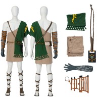 The Legend of Zelda Tears of the Kingdom Male Halloween Suit High Quality Link Cosplay Costumes  