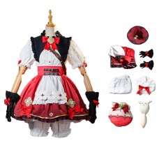 2023 Game Genshin Impact Cosplay Costumes Klee Female Suit for Halloween