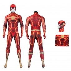 2023 The Flash Male Jumpsuit Barry Allen Cosplay Costumes