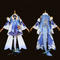 2023 Honkai Star Rail Female Halloween Costumes Bailu Cosplay Outfits
