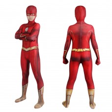 The Flash Season 8 Barry Allen Jumpsuit Cosplay Costumes For kid