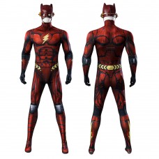 The Flash Movie Cosplay Costumes Barry Allen Parallel Universe Edition Jumpsuit