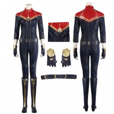 Captain Marvel Cosplay Costume The Marvels Carol Danvers Halloween Outfit