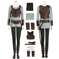 The Witcher 3 Wild Hunt Costume Ciri Witcher Cosplay Suit For Women