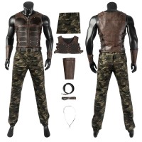 Kraven Halloween Costume Kraven the Hunter Brown Cosplay Outfit  