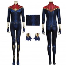 Carol Danvers Suit The Marvels Cosplay Jumpsuit Captain Marvel 2 Costume