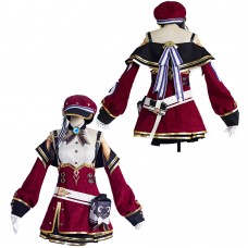 Charlotte Cosplay Costume Game Genshin Impact Suit for Female