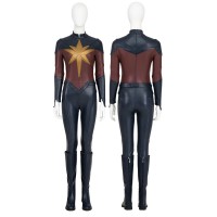 Captain Marvel 2 Halloween Costumes The Marvels Carol Danvers Cosplay Jumpsuits  