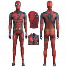 Wade Wilson Red Jumpsuit Deadpool 3 Cosplay Costumes