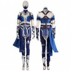 Kitana Cosplay Costumes Mortal Kombat 1 Suit for Halloween
