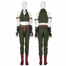Tifa Lockhart Suit Final Fantasy VII Cosplay Costume for Halloween