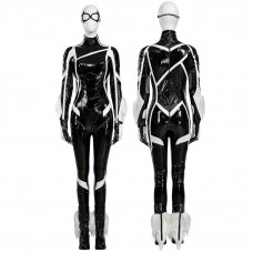 Felicia Hardy Battle Cosplay Suit Black Cat Jumpsuits Spider-Man 2 Costume