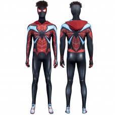 Miles Morales Evolved  Cosplay Costumes Spiderman PS5 Jumpsuit