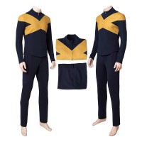 X-Men Dark Phoenix Cyclops Costume Scott Summers Cosplay Suit Male Uniform  