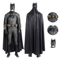 Deluxe Justice League Batman Cosplay Costume Full Set  