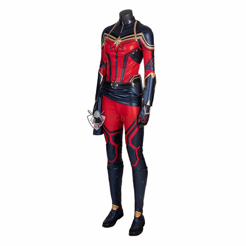 Captain Marvel Costumes Carol Danvers Cosplay Costumes Avengers Endgame Version