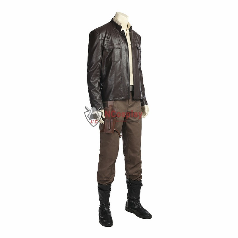 Star Wars 8 The Last Jedi Poe Dameron Outfits Cosplay Costume
