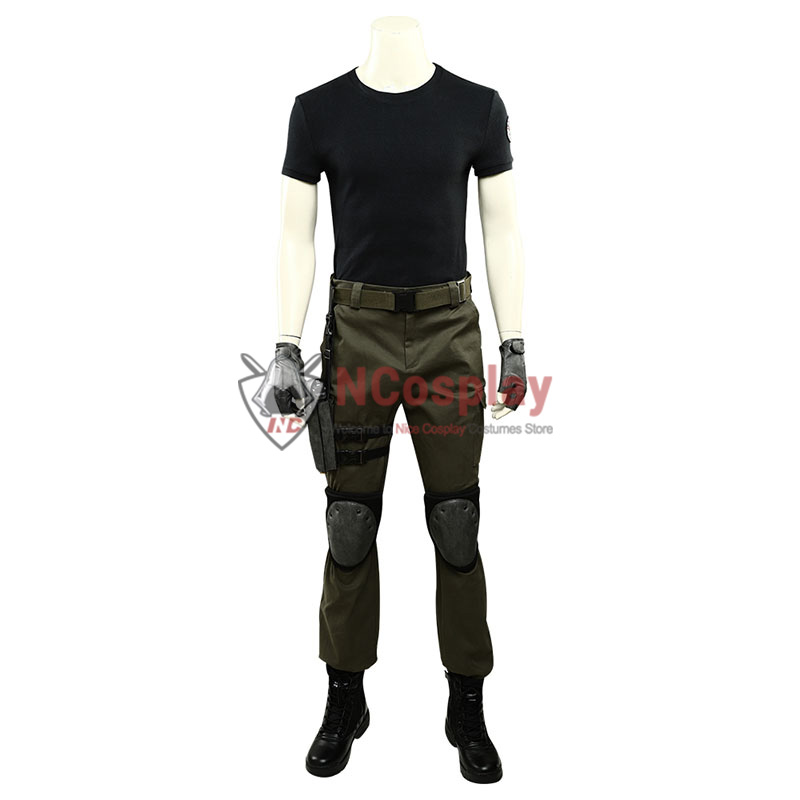 Resident Evil 3 Remake Carlos Oliveira Cosplay Costume Full Set