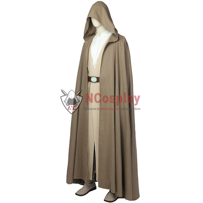 Deluxe Star Wars 8 The Last Jedi Luke Skywalker Cosplay Costume Full Set