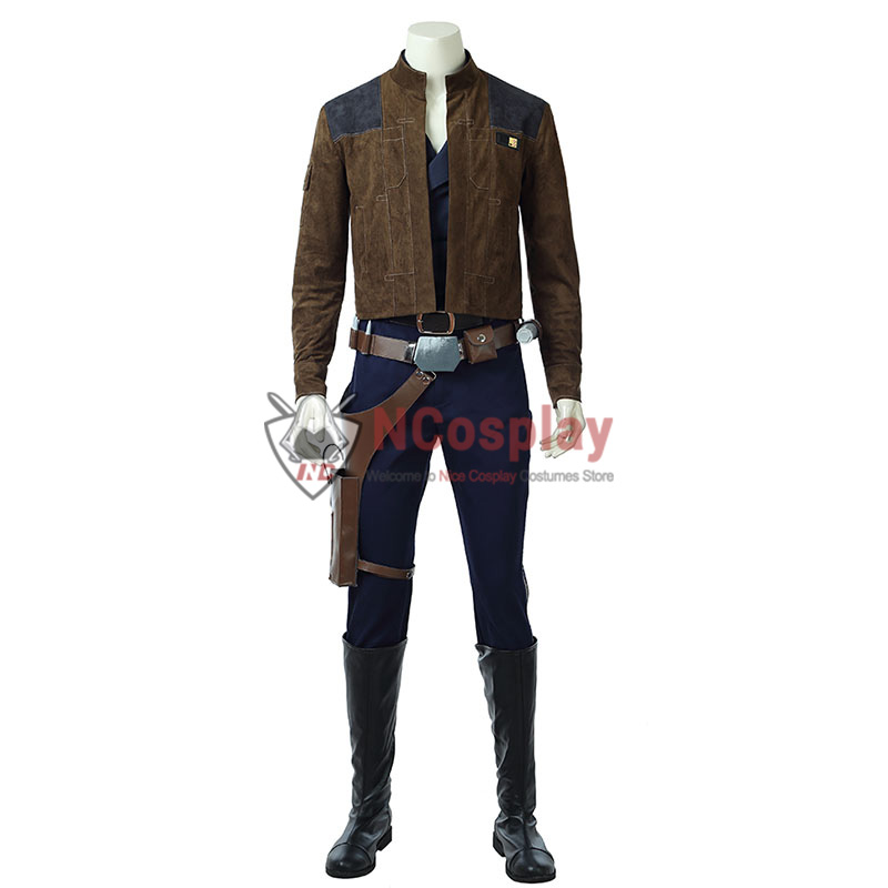 Solo A Star Wars Story Cosplay Costume Han Solo Outfit