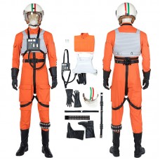 Star Wars Luke Skywalker X-Wing Pilot Fighter Cosplay Costume Suit