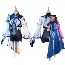 Game Genshin Impact Cosplay Costume Eula Dress