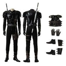 Geralt Suit TV Drama The Witcher 2 Assassins of Kings Cosplay Costumes