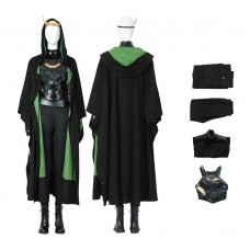 Loki Suit Female Loki Sylvie Lushton Cosplay Costume With Cloak