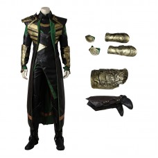 Thor 2 Costume The Dark World Loki Cosplay Suit Full Set
