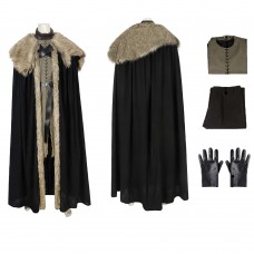 Jon Snow Costume Game Of Thrones Season 8 Cosplay Suit Full Set