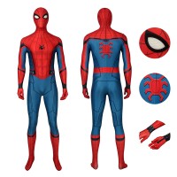Spider-Man Far From Home Peter Parker Cosplay Costume  