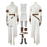 Star Wars The Rise Of Skywalker Rey Cosplay Costume Full Set