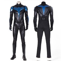 Nightwing Cosplay Costume Titans Dick Grayson Outfit  