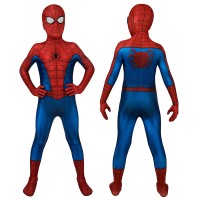 Spiderman Classic Ultimate Cosplay Costume Spider-Man Jumpsuit For Kids  