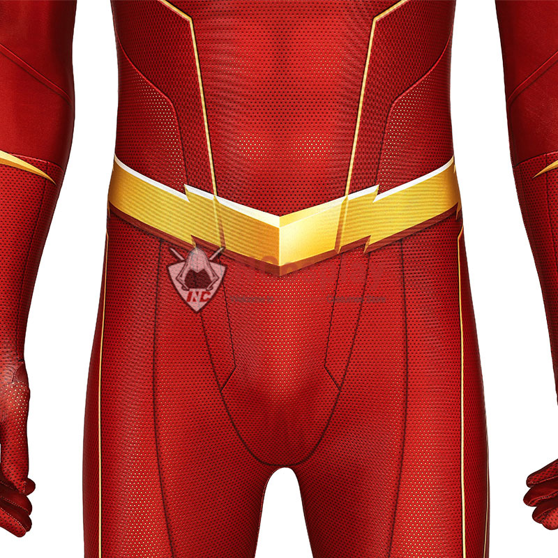 The Flash Season 6  Cosplay Costume Barry Allen Jumpsuit