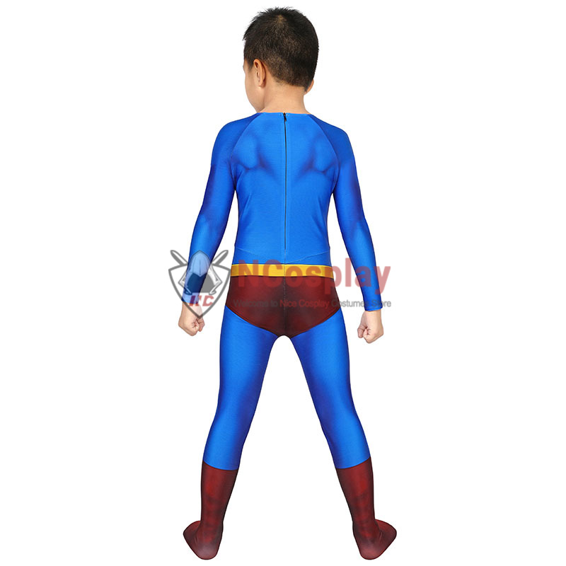Superman Returns Superman Clark Kent Cosplay Costume Superman Jumpsuit For Kids