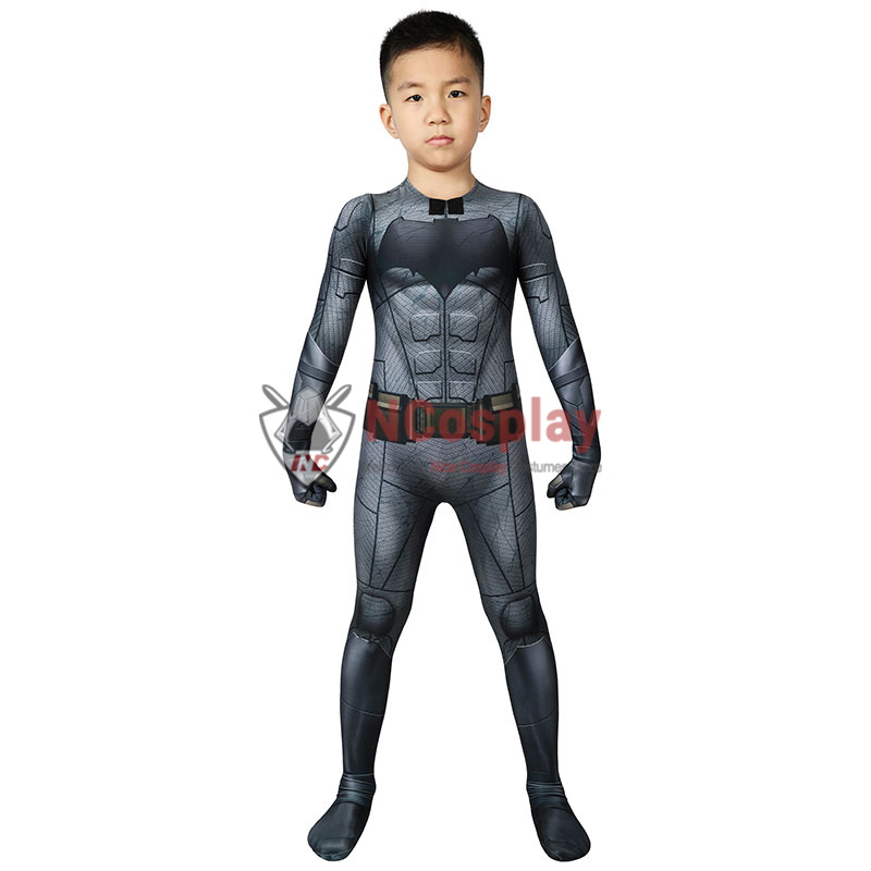 Justice League Batman Jumpsuit Cosplay Costume For Kids