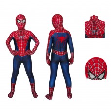 Tobey Maguire Cosplay Jumpsuit for Kids Spider Man Suit