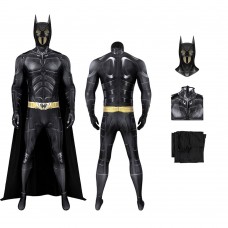 Batman Bruce Wayne Jumpsuit Movie The Dark Knight Rises Cosplay Costume