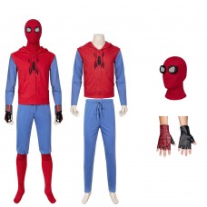 Spider-Man Homecoming Peter Parker Cosplay Costume Spiderman Uniform Suit