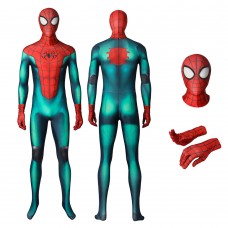 Spiderman PS5 Costume Miles Morales Great Responsibility Cosplay Suit