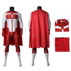 Invincible Omni-Man Jumpsuit Nolan Grayson Cosplay Costume With Cloak