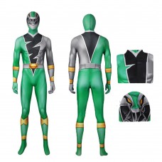 Power Rangers Green Suit Kishiryu Sentai Ryusoulger Green Solider Towa Cosplay Costume